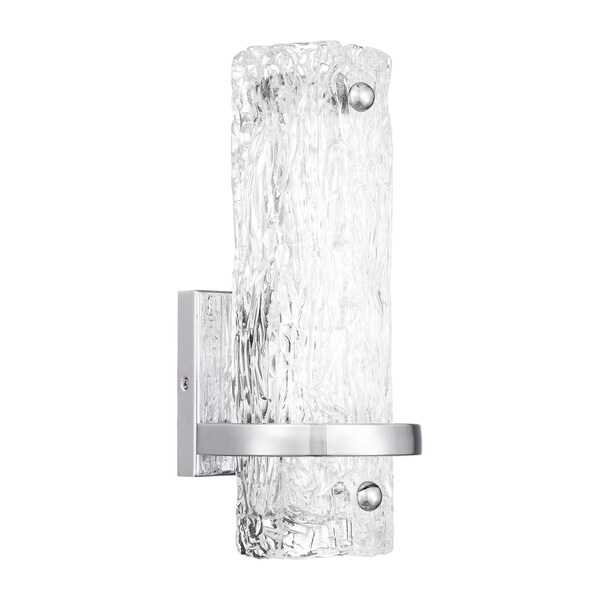 Quoizel Pell Integrated LED Polished Chrome Wall Sconce PCPLL8805C - main